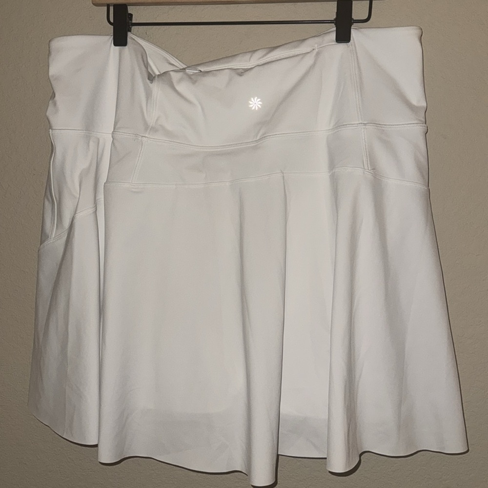 Athleta Ace Tennis‎ Skort 15.5” White Size 2X New - Picture 6 of 6